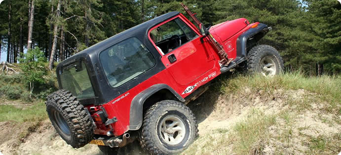  Learn to drive 4x4 Jeeps off-road